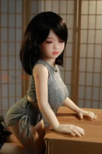 100cm / 3ft3 Cute Asian TPE Mini Sex Doll – Bella - Image 10