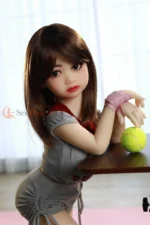 100cm / 3ft3 Cute TPE Mini Sex Doll – Alice - Image 2