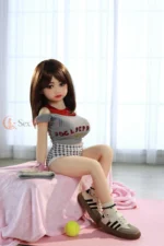 100cm / 3ft3 Cute TPE Mini Sex Doll – Alice - Image 4
