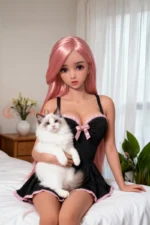 100cm / 3ft3 Cute TPE Mini Sex Doll – Flora