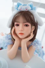 100cm / 3ft3 Flat Chest Silicone Mini Sex Doll – Estelle - Image 10