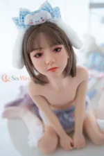 100cm / 3ft3 Flat Chest Silicone Mini Sex Doll – Estelle - Image 13