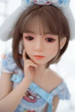 100cm / 3ft3 Flat Chest Silicone Mini Sex Doll – Estelle - Image 4