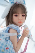 100cm / 3ft3 Flat Chest Silicone Mini Sex Doll – Estelle - Image 6