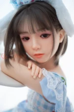 100cm / 3ft3 Flat Chest Silicone Mini Sex Doll – Estelle - Image 9