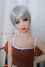 100cm / 3ft3 Flat Chest TPE Mini Sex Doll – Natalie - Image 2