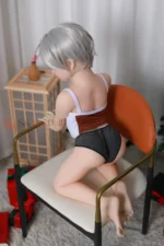 100cm / 3ft3 Flat Chest TPE Mini Sex Doll – Natalie - Image 13