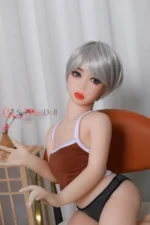 100cm / 3ft3 Flat Chest TPE Mini Sex Doll – Natalie - Image 14