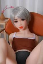 100cm / 3ft3 Flat Chest TPE Mini Sex Doll – Natalie - Image 15
