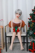 100cm / 3ft3 Flat Chest TPE Mini Sex Doll – Natalie