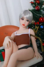 100cm / 3ft3 Flat Chest TPE Mini Sex Doll – Natalie - Image 5