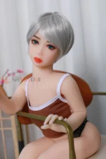 100cm / 3ft3 Flat Chest TPE Mini Sex Doll – Natalie - Image 6
