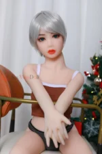 100cm / 3ft3 Flat Chest TPE Mini Sex Doll – Natalie - Image 8