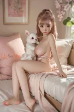 100cm / 3ft3 Cute TPE Mini Sex Doll – Alora (USA) - Image 4