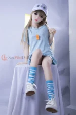 100cm / 3ft3 Small Bust Cute TPE Mini Sex Doll – Blaire - Image 4