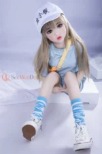100cm / 3ft3 Small Bust Cute TPE Mini Sex Doll – Blaire - Image 8