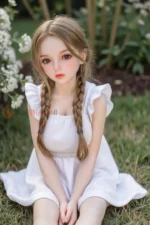 100cm / 3ft3 TPE Asian Mini Sex Doll – Winter (USA) - Image 2