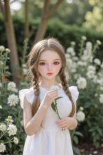 100cm / 3ft3 TPE Asian Mini Sex Doll – Winter (USA) - Image 4