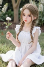 100cm / 3ft3 TPE Asian Mini Sex Doll – Winter (USA) - Image 3
