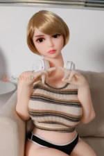 105cm / 3ft5 Large Bust American TPE Mini Sex Doll – Georgia