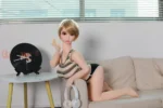 105cm / 3ft5 Large Bust American TPE Mini Sex Doll – Georgia - Image 14