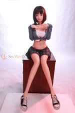 105cm / 3ft5 Asian TPE Mini Sex Doll – Quinn (USA) - Image 3