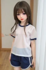 108cm / 3ft7 Flat Chest Mini Sex Doll – Georgia - Image 2
