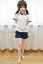 108cm / 3ft7 Flat Chest Mini Sex Doll – Georgia - Image 5