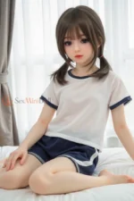 108cm / 3ft7 Flat Chest Mini Sex Doll – Georgia - Image 6