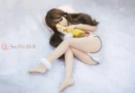 125cm / 4ft1 Flat Chest Asian TPE Mini Sex Doll – Freya - Image 12