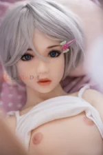125cm / 4ft1 Flat Chest Japanese TPE Mini Sex Doll – Julianna - Image 16