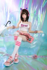 125cm / 4ft1 Japanese TPE Mini Sex Doll – Sabrina - Image 3