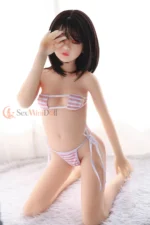 125cm / 4ft1 Small Bust Asian TPE Mini Sex Doll – Helena - Image 2