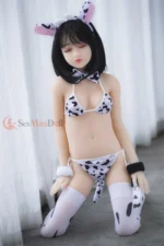 125cm / 4ft1 Small Bust Asian TPE Mini Sex Doll – Lyla - Image 2