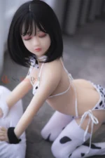 125cm / 4ft1 Small Bust Asian TPE Mini Sex Doll – Lyla - Image 7