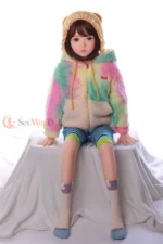 125cm / 4ft1 Small Bust Asian TPE Mini Sex Doll – Macie - Image 2