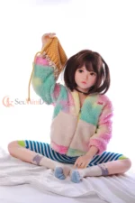 125cm / 4ft1 Small Bust Asian TPE Mini Sex Doll – Macie - Image 11