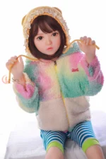 125cm / 4ft1 Small Bust Asian TPE Mini Sex Doll – Macie - Image 3