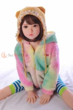 125cm / 4ft1 Small Bust Asian TPE Mini Sex Doll – Macie - Image 7