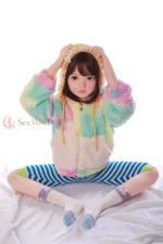 125cm / 4ft1 Small Bust Asian TPE Mini Sex Doll – Macie - Image 9