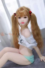 125cm / 4ft1 Small Bust Cute TPE Mini Sex Doll – Amira - Image 8