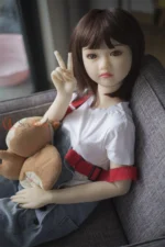 125cm / 4ft1 Small Bust Japanese TPE Mini Sex Doll – Freya - Image 5