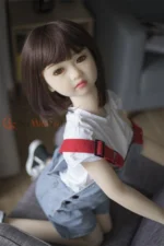 125cm / 4ft1 Small Bust Japanese TPE Mini Sex Doll – Freya - Image 8
