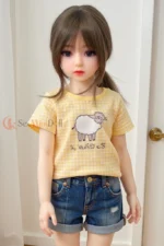128cm / 4ft2 Flat Chest Mini Sex Doll  – Noelle (USA)