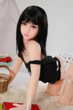 138cm / 4ft6 Flat Chest TPE Petite Sex Doll – Kinsley - Image 11