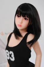 138cm / 4ft6 Flat Chest TPE Petite Sex Doll – Kinsley - Image 6
