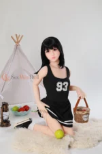 138cm / 4ft6 Flat Chest TPE Petite Sex Doll – Kinsley - Image 8