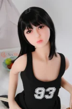 138cm / 4ft6 Flat Chest TPE Petite Sex Doll – Kinsley - Image 9
