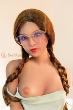 140cm / 4ft7 Large Bust TPE Petite Sex Doll – Calliope - Image 16