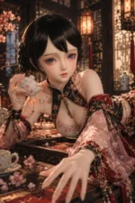 50cm / 1ft8 Large Bust Asian Silicone Tiny Sex Doll – Myla - Image 15